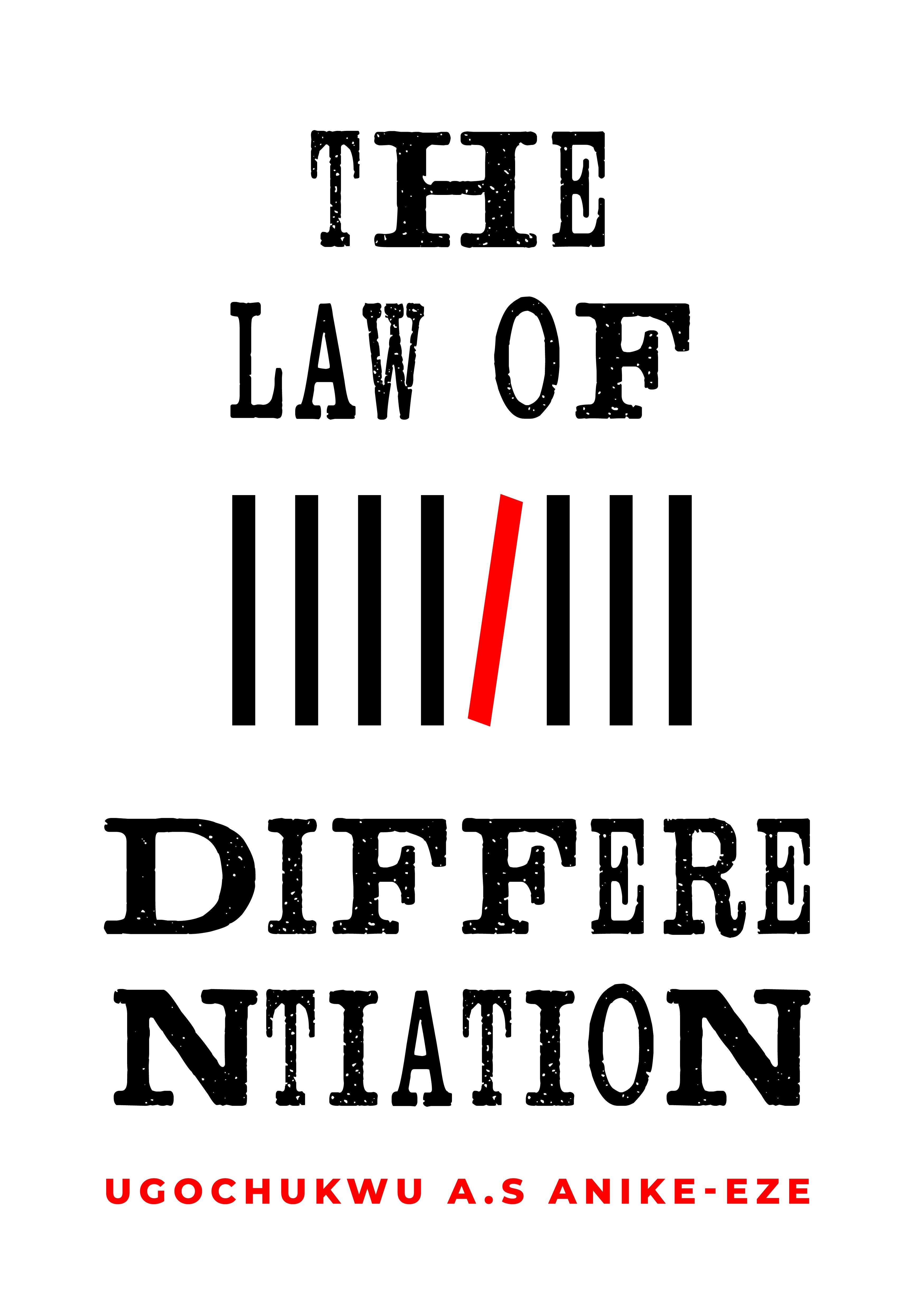 THE LAW OF DIFFERENTIATION [PDF]